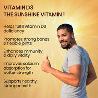 Vlado's Himalayan Organics Vitamin D3 5000 IU Chewable Tablets (Orange Flavour) â€“ 60 Tablets