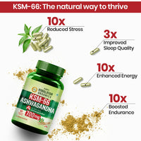 Vlado's Himalayan Organics KSM - 66 Ashwagandha 1000Mg I KSM-66 I Boost Energy, Strength, Stamina - 4