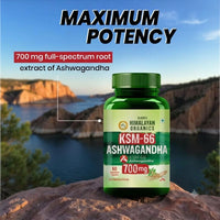 Vlado's Himalayan Organics KSM - 66 Ashwagandha 1000Mg I KSM-66 I Boost Energy, Strength, Stamina - 5