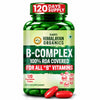 Vlado's Himalayan Organics Vitamin B Complex with 100% RDA B1, B2, B3, B5, B6, B7, B9 & B12 - 1
