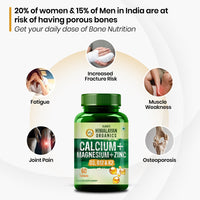 Vlado's Himalayan Organics Calcium Magnesium Zinc Vitamin D3 & B12 - 6