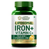 Vlado's Himalayan Organics Liposomal Iron supplement with Vitamin C,B12,Zinc & Folic Acid | Boost Hemoglobin Levels | Improves Concentration Level,Energy & Blood Building-100 Veg Tablets - 1