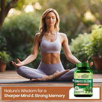 Vlado's Himalayan Organics Ginkgo Biloba for Healthy Brain Functions | 500Mg | 60 Veg Capsules - 7