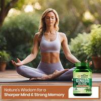 Vlado's Himalayan Organics Ginkgo Biloba for Healthy Brain Functions | 500Mg | 60 Veg Capsules - 9