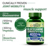 Vlado’s Himalayan Organics Glucosamine Chondroitin MSM Tablets | Cartilage & Joint Support Supplement | Glucosamine for Joint Relieves Pain and Stiffness | Added Collagen peptides, Curcuma, Vitamin D & Boswellia - Pure Veg Formula - 120 Vegetarian Tablets - 2