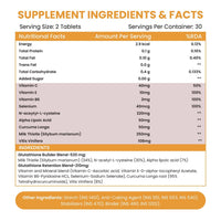 Vlado's Himalayan Organics Glutathione Builder 60 Veg Tablets - 2