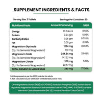 Vlado's Himalayan Organics Magnesium Complex Supplement - 120 Veg Tablets - 4