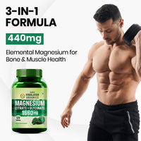 Vlado's Himalayan Organics Magnesium Complex Supplement - 120 Veg Tablets - 5