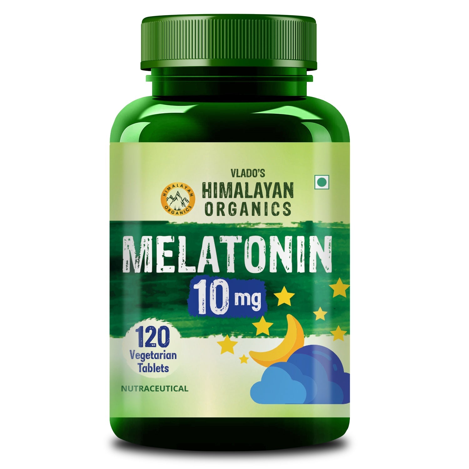 Vlado's Himalayan Organics Melatonin 10Mg 120 Tablets - 1