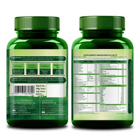 Vlado's Himalayan Organics Multivitamin for Men & Women with Probiotics | 100+ Nutrients, Vitamins B1-B12, C, D & E, Zinc, Iron, Calcium & Biotin | 27+ Herbal Extracts | Supports Immunity, Energy, Stamina, Bone, Hair & Skin Health | 180 Tablets - 2
