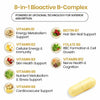 Vlado’s Himalayan Organics Liposomal Vitamin B Complex with 100% RDA B1, B2, B3, B5, B6, B9 & B12 | Hair Growth, Boost Energy And Immunity (60 Capsules) - 4