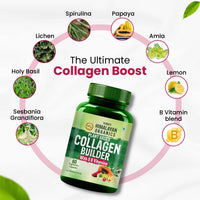 Vlado's Himalayan Organics Plant Based Collagen Builder for Hair and Skin with Biotin and Vitamin C - 5