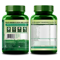 Vlado's Himalayan Organics Magnesium Supplement 28000mg with 10 Chelated Salts Liposomal magnesium citrate , Oxide, Threonate, Aspartate, Chloride, Sulphate, Carbonate, Gluconate + 2 more with VItamin D3 & B12 I For Sleep, Muscle Recovery, Mood, Metabolis - 5