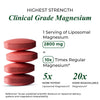 Vlado's Himalayan Organics Magnesium Supplement 28000mg with 10 Chelated Salts Liposomal magnesium citrate , Oxide, Threonate, Aspartate, Chloride, Sulphate, Carbonate, Gluconate + 2 more with VItamin D3 & B12 I For Sleep, Muscle Recovery, Mood, Metabolis - 9