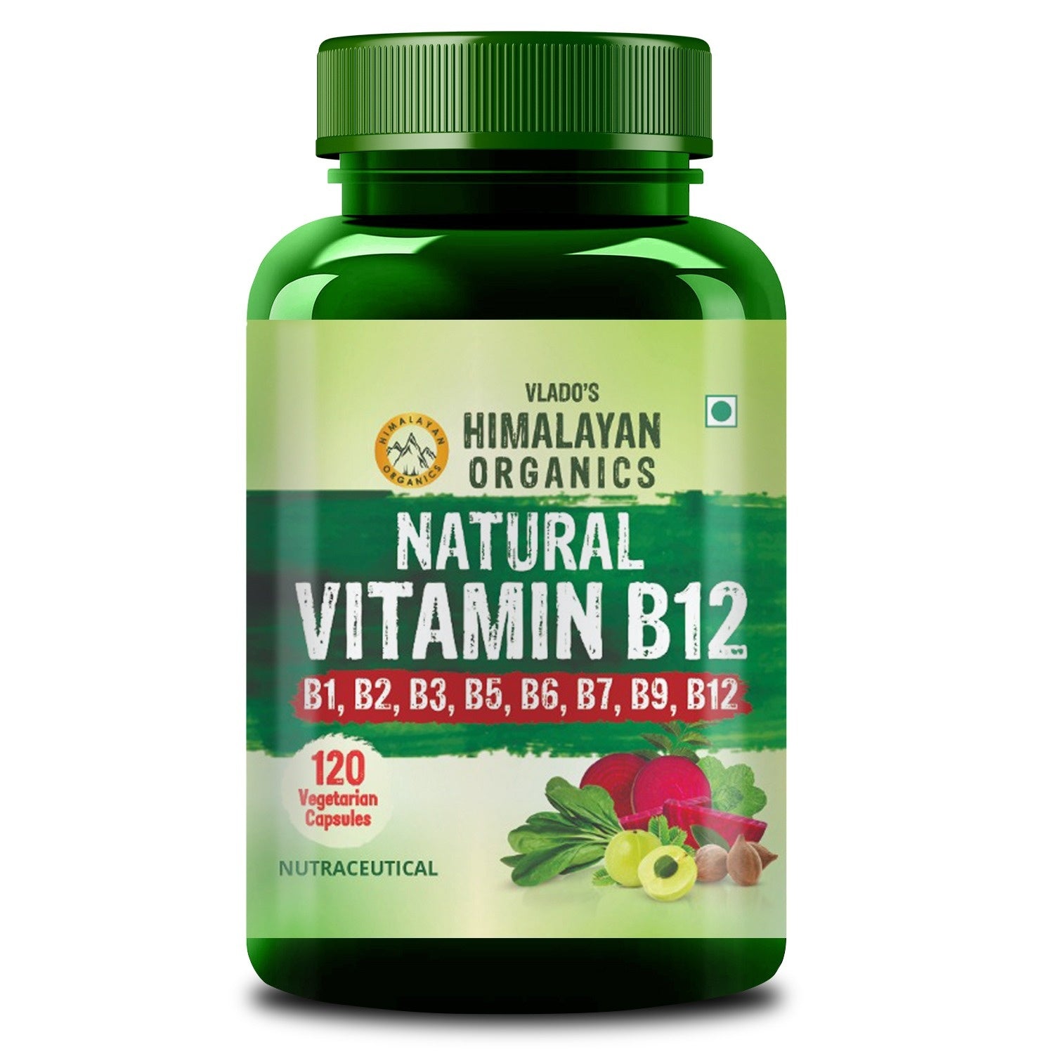 Vlado's Himalayan Organics Plant Based Vitamin B12 Natural - 1