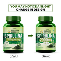 Vlado's Himalayan Organics Spirulina - 2000mg - 120 Veg Capsules - 4