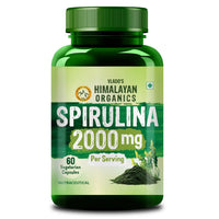 Vlado's Himalayan Organics Spirulina 2000mg Supplement 60 Capsules - 1
