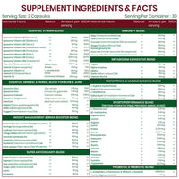 Vlado’s Himalayan Organics Liposomal Multivitamin Adult 50+ with 75+ Ingredients | Daily Health Supplement with 9+ Powerful Blends | Supports Energy, Immunity, Brain, Heart & Eye Health | 60 Veg Capsules - 7