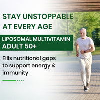 Vlado’s Himalayan Organics Liposomal Multivitamin Adult 50+ with 75+ Ingredients | Daily Health Supplement with 9+ Powerful Blends | Supports Energy, Immunity, Brain, Heart & Eye Health | 60 Veg Capsules - 13