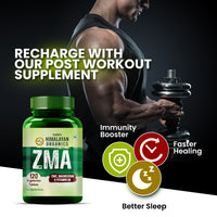 Vlado's Himalayan Organics ZMA Supplement - 120 Veg Tablets - 5