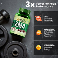 Vlado's Himalayan Organics ZMA Supplement - 120 Veg Tablets - 6