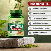 Vlado's Himalayan Organics Plant-Based Vitamin A Supplement 120 Capsules - 6