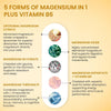 Vlado's Himalayan Organics 5X Strength Liposomal Magnesium Supplement - 2100mg+ with Chelated Magnesium Glycinate, Citrate, Oxide, Threonate, Aspartate & Triple magnesium Complex | For Sleep, Cramps, Recovery, Nerve & Muscle Function, Clinically Proven, 1 - 7
