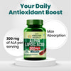 Vlado's Himalayan Organics Alpha Lipoic Acid 300mg | Boost Liver Function, Healthy Blood Sugar, Antioxidant | Good For Nerves And Heart Functioning - 60 Veg Capsules - 6