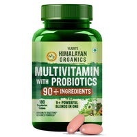 Vlado's Himalayan Organics Immunity Multivitamin Tablet for Men & Women with Probiotic 90+Vital Nutrients and 9+ Probiotic blends for Increase Energy & Immunity - Boost stamina, Strength & Muscles and Overall Health I Best Multi vitamin for Men & Women- 1 - 1