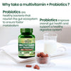 Vlado's Himalayan Organics Immunity Multivitamin Tablet for Men & Women with Probiotic 90+Vital Nutrients and 9+ Probiotic blends for Increase Energy & Immunity - Boost stamina, Strength & Muscles and Overall Health I Best Multi vitamin for Men & Women- 1 - 8