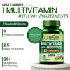 Vlado's Himalayan Organics Daily Immunity Multivitamin for Men & Women | 90+ Nutrients with 9+ Probiotic Blends | Supports Energy, Immunity, Muscle Strength, Stamina & Overall Health | 180 Veg Tablets - 12