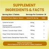 Vlado's Himalayan Organics Liposomal Curcumin Tablets (2200mg+ / Serving ) with Black Pepper ( Piperine & Bioperine ), Supplement and 95% Curcuminoids | Anti inflammatory Supplement for Men & Women | With Curcuma Longa, Turmeric & Ginger Root extract | 60 - 5