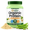 Vlado Himalayan Organics Plant Protein Powder – 28g Protein, 5g BCAA | Organic Pea Protein | Vegan, Clean, Unflavoured, 500 gm - 1