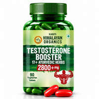 Vlado's Himalayan Organics Testosterone Booster for Men – 2800mg | Ashwagandha, Shilajit, Gokshura & 17+ Herbs | Boost Strength, Stamina, Energy & Muscle | 90 Veg Tablets - 1
