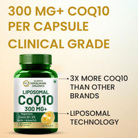 Vlado's Himalayan Organics Liposomal CoQ10 300mg Capsules with B Vitamins 30 Capsules - 7