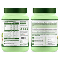Vlado's Himalayan Organics Organic Pea Protein Powder Unflavoured | 28g Protein | 5g BCAA | Vegan Plant-Based Protein for Muscle Recovery 600 Grams - 2