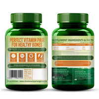 Vlado's Himalayan Organics Plant Based Vitamin D3 600 IU + K2 MK7 55 mcg capsules | Lichen Source Natural Vitamin D3 | Vegan, Non-Synthetic Bone & Calcium Support Supplement | Supports Heart Health & Immunity | 60 Veg Capsules - 9