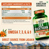 Vlado's Himalayan Organics Sea Buckthorn Tablets | Omega Fatty Acids | Sea Buckthorn 60 Tablets - 9