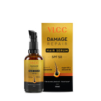 VLCC Damage Repair Hair Serum SPF 50 with Ceramide, Argan & Almond Oil 50ml - 1