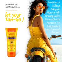 VLCC All Skin De-Tan SPF 50 PA+++ Sunscreen Gel Crème - 100g + 10g Extra