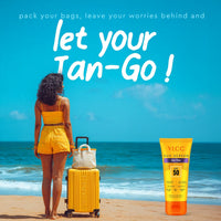 VLCC All Skin De-Tan SPF 50 PA+++ Sunscreen Gel Crème - 50g