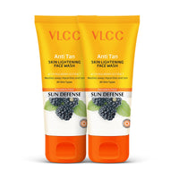 VLCC Anti Tan Skin Lightening Face Wash With Mulberry & Orange Peel Extract 300 ml