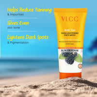 VLCC Anti Tan Skin Lightening Face Wash With Mulberry & Orange Peel Extract 300 ml