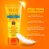 VLCC Aqua Light Sunscreen Gel SPF 60 PA++++ 100g, High UVA & UVB Protection 100 gm