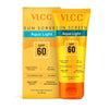 VLCC Aqua Light Sunscreen Gel SPF 60 PA++++ 100g, High UVA & UVB Protection 100 gm