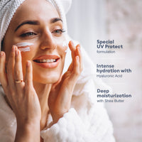 VLCC Deep Nourishing Face Cream With Uv Protect With Hyaluronic Acid & Shea Butter 200 gm