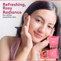 VLCC Mulberry & Rose Facewash For Visible Glow & Fairness With Rose, Mulberry, Orange & Lemon Peel Extract 300 ml