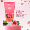 VLCC Mulberry & Rose Facewash For Visible Glow & Fairness With Rose, Mulberry, Orange & Lemon Peel Extract 300 ml