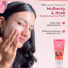 VLCC Mulberry & Rose Facewash For Visible Glow & Fairness With Rose, Mulberry, Orange & Lemon Peel Extract 300 ml