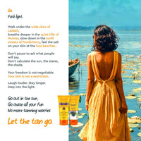 VLCC Tan to Tango Combo - De Tan Sunscreen SPF 50 (50 g) and Anti Tan Skin Lightening Face wash (50ml)